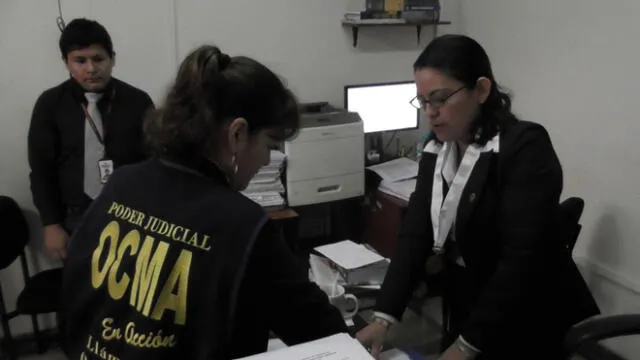 OCMA verifica funcionamiento de despachos judiciales en Lambayeque