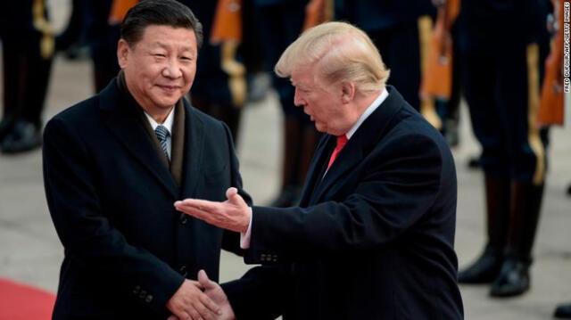 Trump recibirá a presidente chino en la Casa Blanca