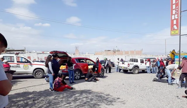 En Arequipa detienen a banda de presuntos extorsionadores de Lima [VIDEO]​​​​​​​