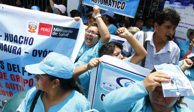 Federación de Enfermeras del ministerio de Salud anuncian huelga