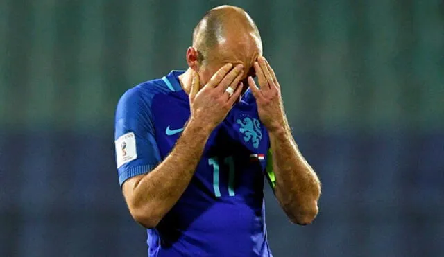 La Holanda de Arjen Robben toca fondo al perder contra Bulgaria y se aleja de Rusia 2018 | VIDEO