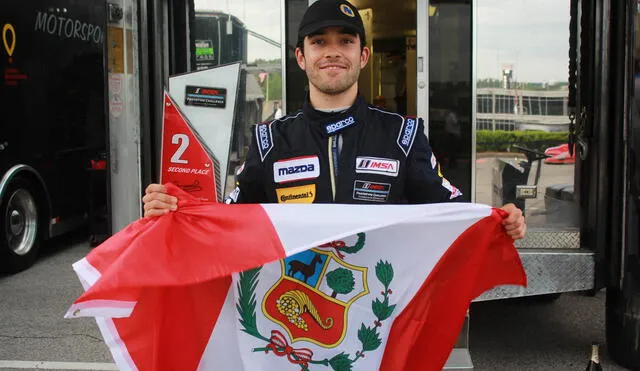 Piloto peruano ocupa el segundo lugar en competencia de EE.UU