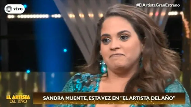 Sandra Muente reaparece en TV con radical transformación física