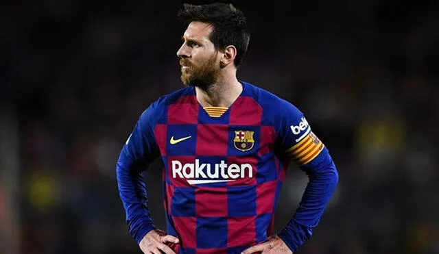 Lionel Messi confirmó que se quedará en el Barcelona a cumplir su contrato. Foto: EFE.