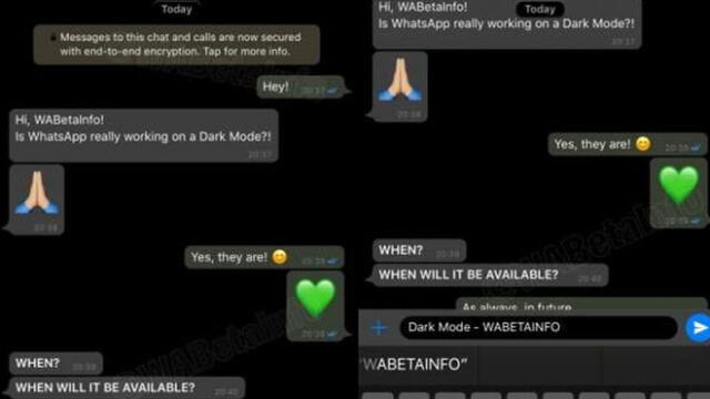 WhatsApp quita el modo oscuro en Android y usuarios no lo pueden creer [FOTOS]
