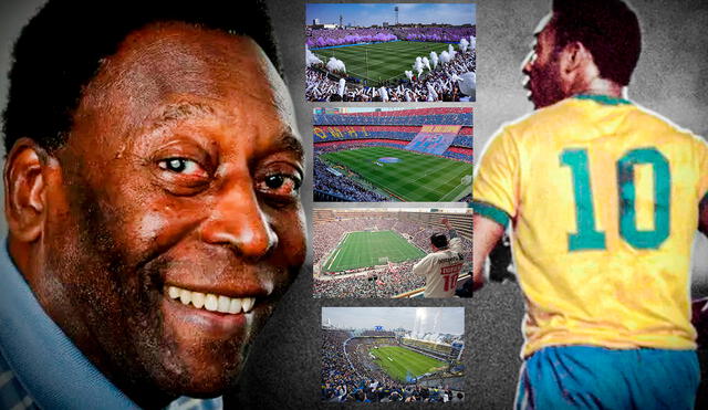 La leyenda Pelé es uno de los máximos goleadores en la historia del fútbol. Foto: composición LR/AFP