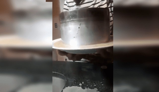 Facebook viral: chica trata de preparar flan, pero un error provoca que todo acabe mal [VIDEO]