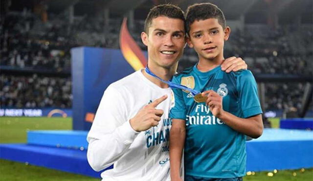 A Cristiano Ronaldo no le desagrada la idea de que su hijo sea futbolista, pero dijo que "todo dependerá de él".