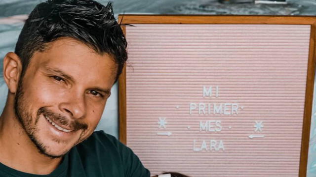 La primogénita de la famosa pareja llegó al mundo el 6 de setiembre en una clínica de la ciudad de Lima. Foto: Instagram Mario Hart