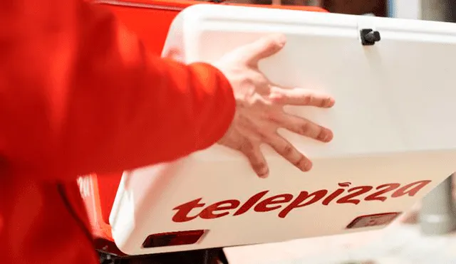 Telepizza decidió cerrar todos sus locales de España ante las medidas preventivas desde hoy sábado. Foto: Ok Diario.