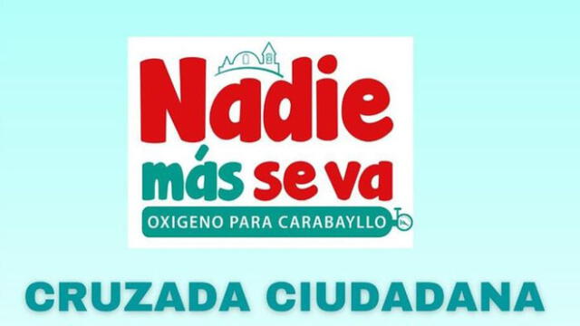 Nadie más se va: campaña para brindar oxígeno en Carabayllo | Créditos: FB / NMSV