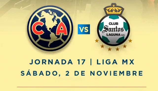 América vs. Santos Laguna EN VIVO HOY por el Torneo Apertura 2019 de la Liga MX.