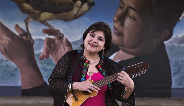 Carmen Gutiérrez, cantante peruana.