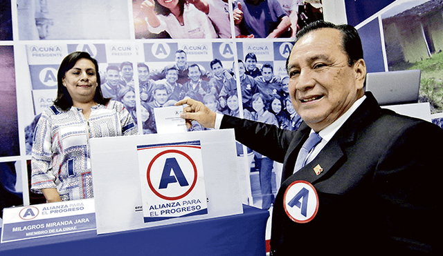 APP. El partido de César Acuña ya definió ayer su lista de candidatos para el Congreso.