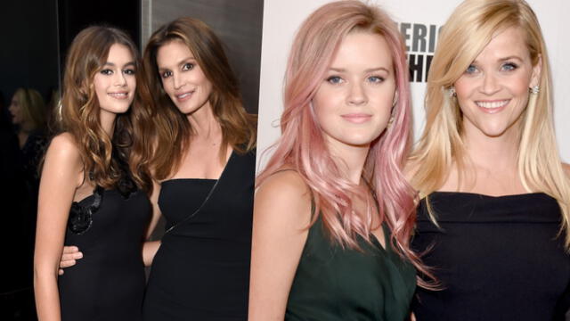 Estas actrices y personalidades de Hollywood heredaron algo más que talento a sus hijas. (Foto: Composición)