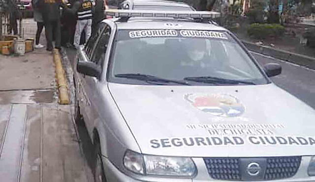 diligencia. Vehículos trasladaban a funcionarios de Chiguata.