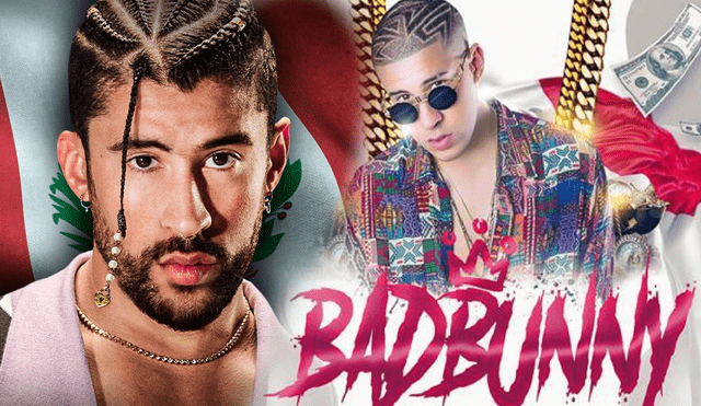 Bad Bunny visitó Perú en el 2017. Foto: composición LR/ Facebook