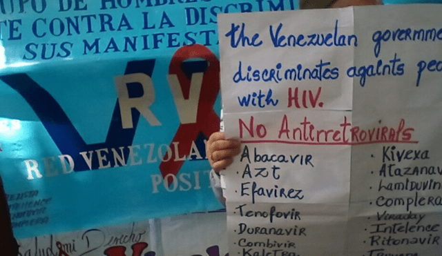 Venezuela: el desgarrador clamor de los enfermos de VIH ante OPS [VIDEO]
