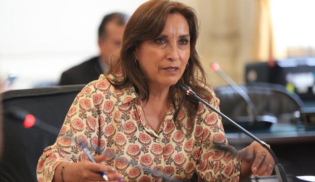 Dina Boluarte Foto: Presidencia