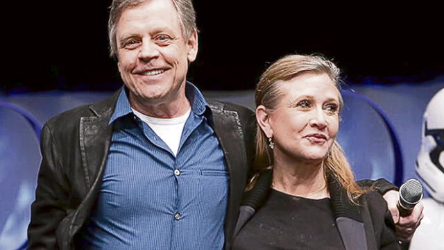 Mark Hamil: “Carrie Fisher es irreemplazable”