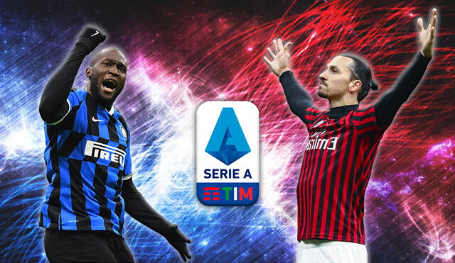 Inter vs Milan EN VIVO HOY con Ibrahimovic y Lukaku por la Serie A. Foto: Composición