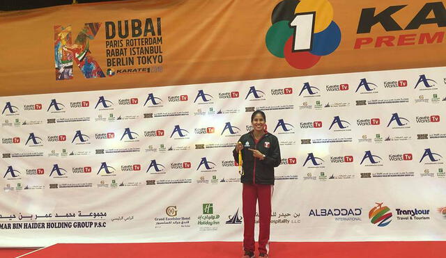 Grande obtuvo medalla de bronce en Dubái