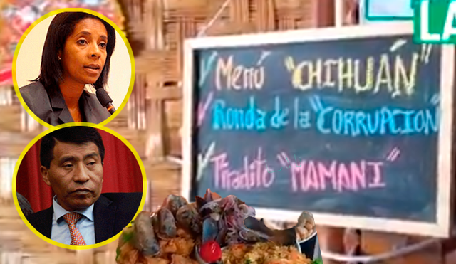 Facebook Viral: Restaurante 'trolea' con peculiares platillos a Moises Mamani y Leila Chihuán [VIDEO] 