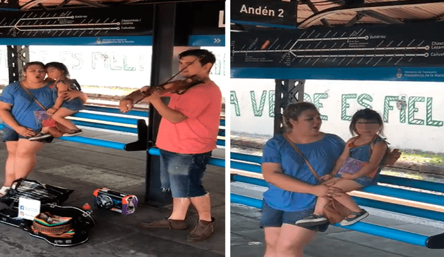 Facebook: familia cantó éxito de Andrea Bocelli en estación de tren y asombró a usuarios [VIDEO] 