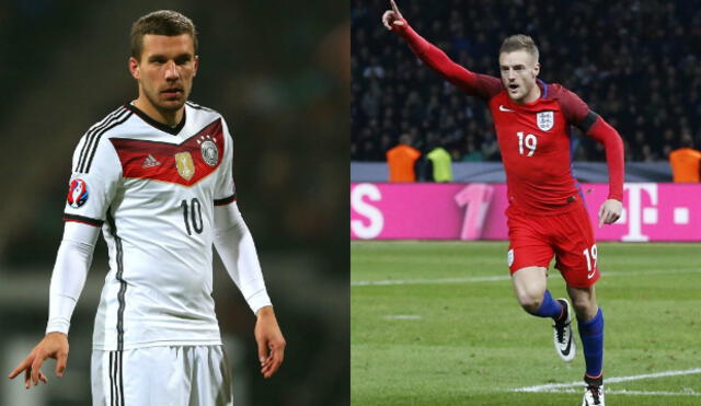 Alemania vs. Inglaterra VER EN VIVO ONLINE: partido amistoso en homenaje a Podolski