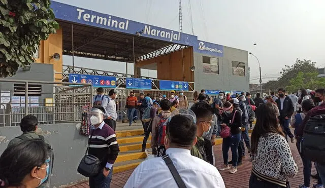 Así lucieron las estaciones del Metropolitano ante la suspensión del servicio. Foto: Karla Cruz / URPI-GLR