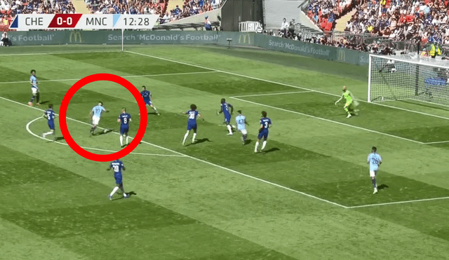 Manchester City vs Chelsea: soberbio gol de Agüero para el 1-0 [VIDEO] 