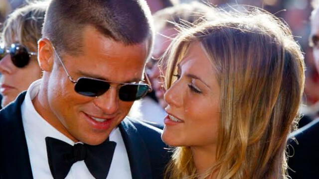 Brad Pitt y Jennifer Aniston pasaron juntos una fiesta navideña