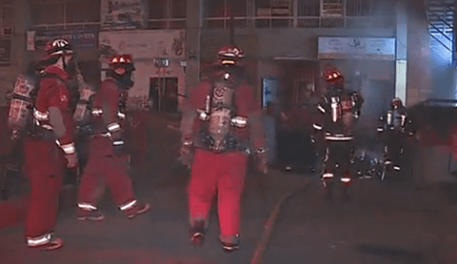Miraflores: incendio en sótano de edificio alarmó a vecinos [VIDEO]