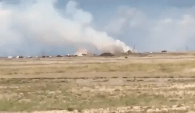 Estados Unidos: Reportan explosión cerca de aeropuerto de Nuevo México [VIDEO]