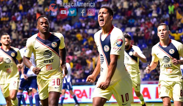 América vs Puebla: Santamaría cometió penal y Domínguez no falló [VIDEO]