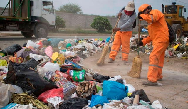 El recojo de los residuos sólidos aún es insuficiente en la ciudad de Chiclayo.