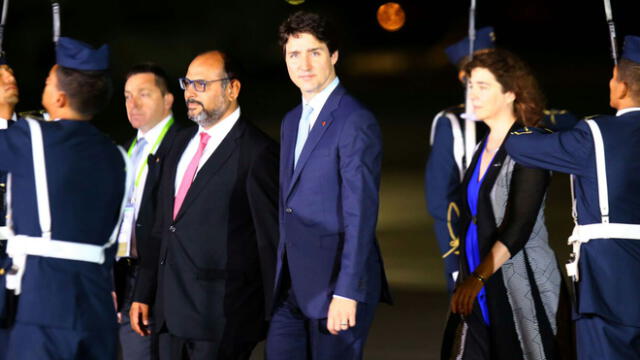 Justin Trudeau: primer ministro de Canadá ya está en Lima para cumbre [FOTOS]