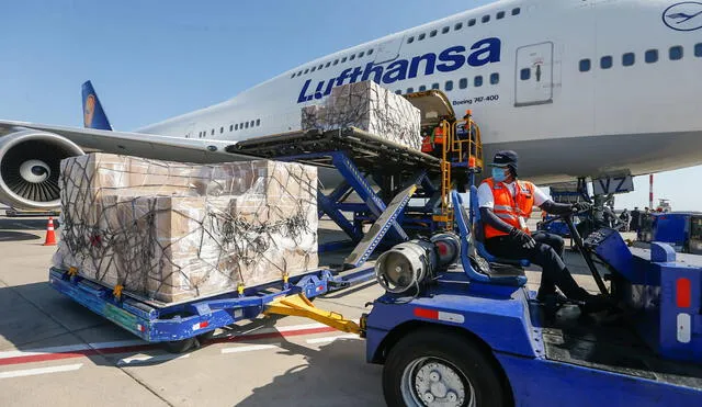 Llegaron al Perú, nuevo cargamento de pruebas rápidas. Foto: Minsa