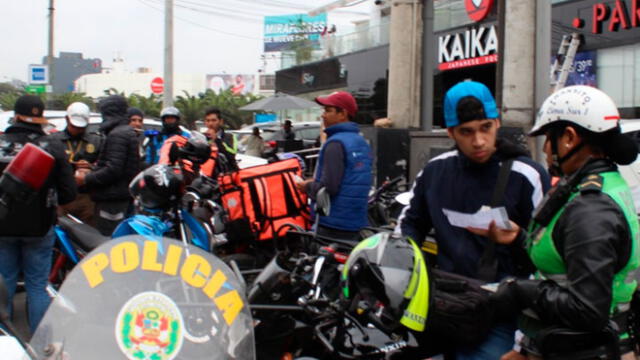 Municipalidad de Miraflores alista norma para regular uso de motos delivery