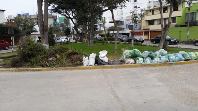 #YoDenuncio: parque se convierte en depósito de basura en Surquillo