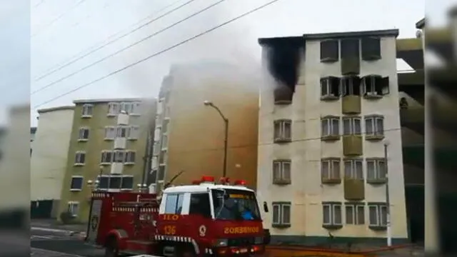Incendio causa pánico en conjunto habitacional en Moquegua [VIDEO]