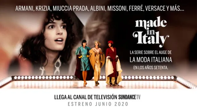 La serie Made in Italy se estrenó a inicios de junio a través de Sundance TV. (Foto: AMC Network)