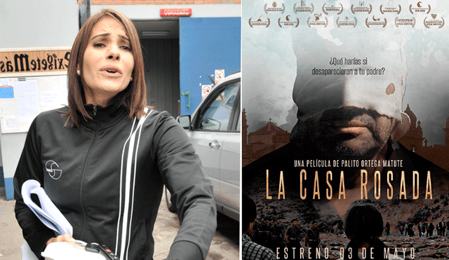 Karina Calmet arremete contra película 'La Casa Rosada' y se arma polémica en Twitter