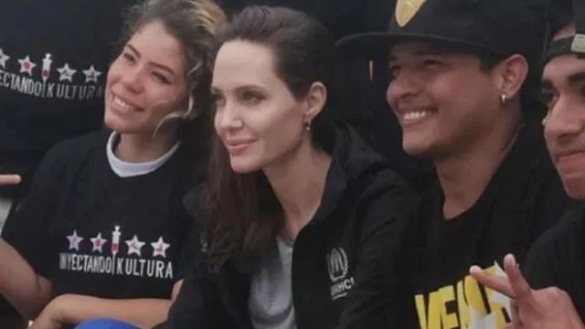 El conmovedor mensaje de Angelina Jolie a venezolanos en Perú [VIDEO]