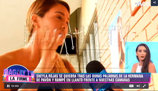 Sheyla Rojas llora al ser tildada de "mentirosa" por Alicia Pavón [VIDEOS]