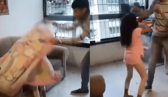 Youtube viral: Niña es 'troleada' por su familia en el famoso 'Invisible Challenge' [VIDEO]