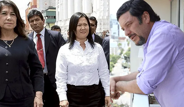 Lucho Cáceres arremete contra Martha Chávez al intentar 'inmolarse' por Keiko Fujimori 