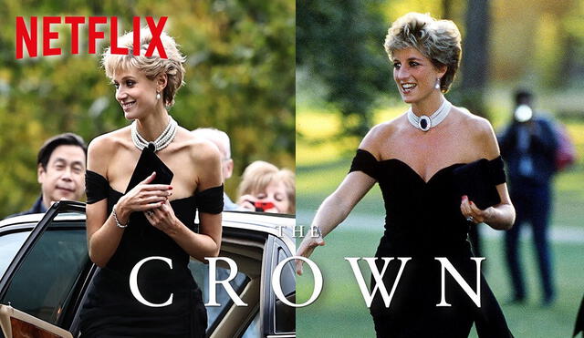 La temporada 5 de "The crown" mostrará a Elizabeth Debicki como Diana de Gales. Foto: composición LR/Vogue