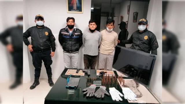 Policía capturó a "Los Hienas de Frontera".