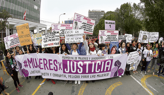 Cientos de mujeres exigen reforma de justicia con equidad de género